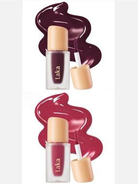 (2) Fruity Glam Tint Hydrating Lip Stain Minis - 123 + 127